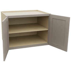 Fabuwood Galaxy Horizon W332424 Wall Deep Cabinet, Open View