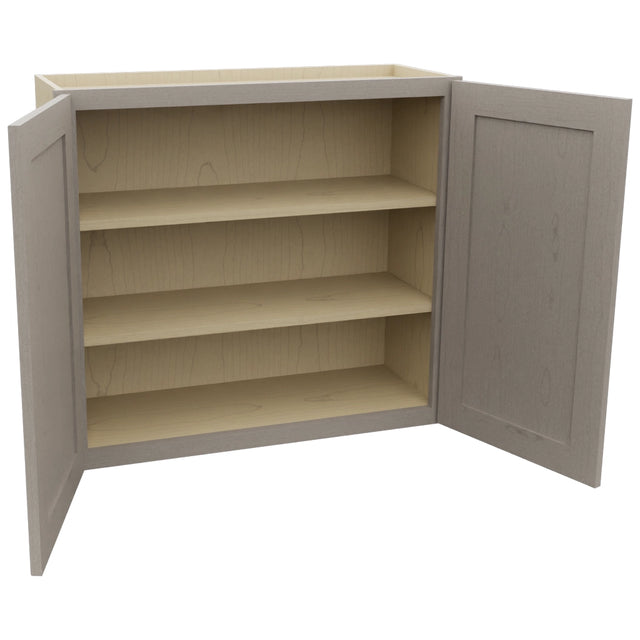 Fabuwood Galaxy Horizon W3330 Wall Standard Cabinet, Open View