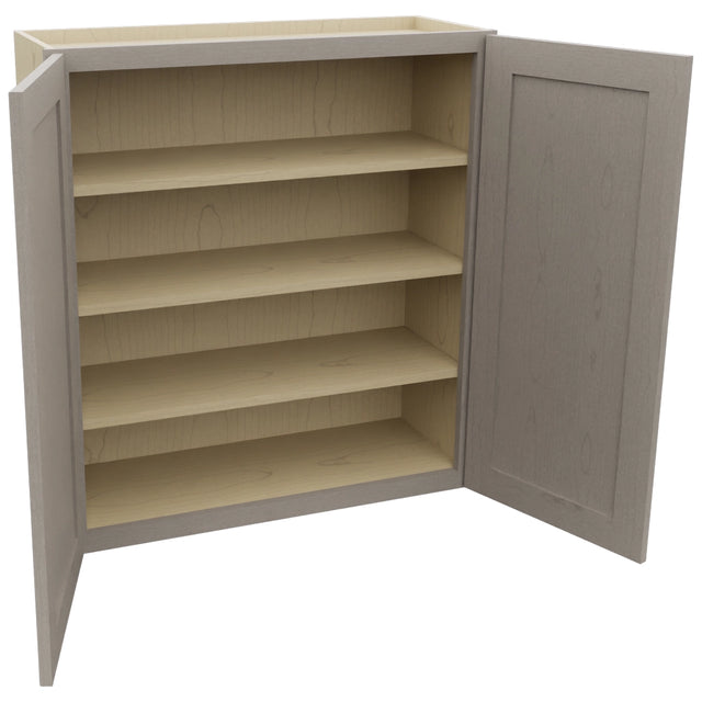 Fabuwood Galaxy Horizon W3336 Wall Standard Cabinet, Open View