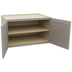 Fabuwood Galaxy Horizon W362124 Wall Deep Cabinet, Open View