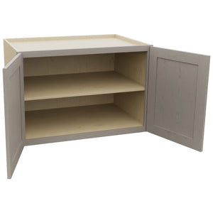 Fabuwood Galaxy Horizon W362424 Wall Deep Cabinet, Open View