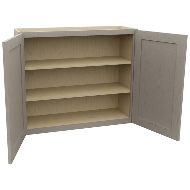 Fabuwood Galaxy Horizon W3630 Wall Standard Cabinet, Open View