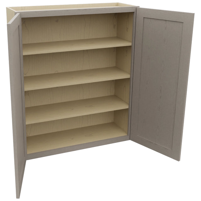 Fabuwood Galaxy Horizon W3642 Wall Standard Cabinet, Open View