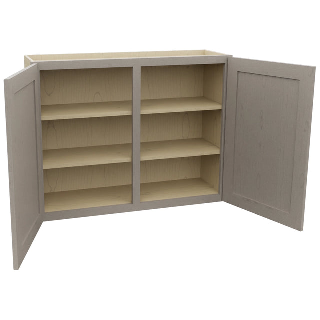 Fabuwood Galaxy Horizon W3930 Wall Standard Cabinet, Open View