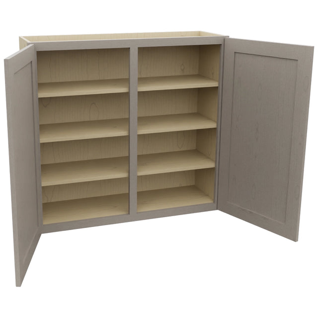 Fabuwood Galaxy Horizon W3936 Wall Standard Cabinet, Open View