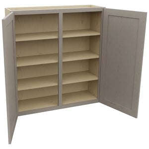 Fabuwood Galaxy Horizon W3942 Wall Standard Cabinet, Open View