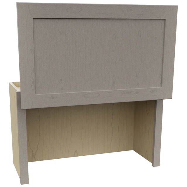 Fabuwood Galaxy Horizon WAC3018 Wall Appliance Cabinet, Open View