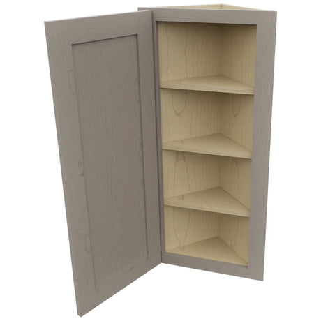 Fabuwood Galaxy Horizon WAE1236 Wall Angle End Cabinet, Open View