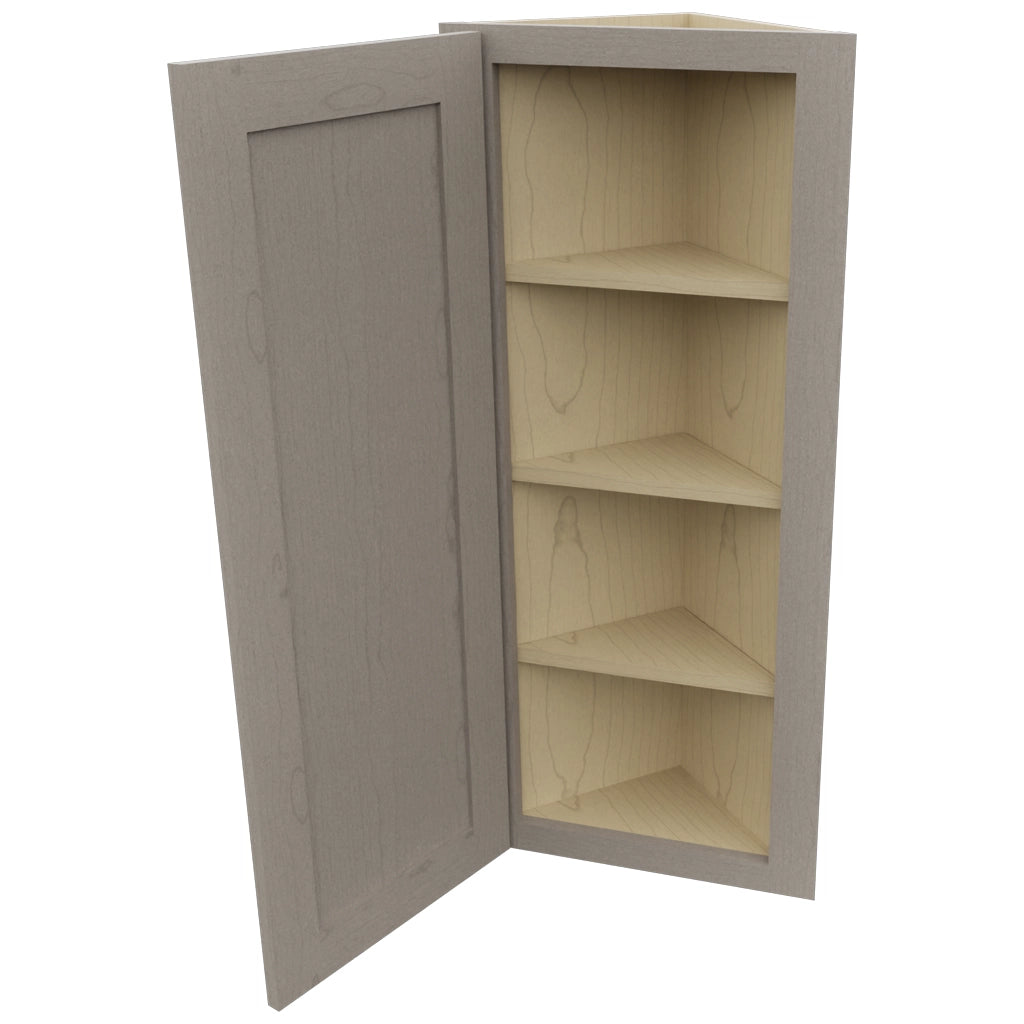 Fabuwood Galaxy Horizon WAE1239 Wall Angle End Cabinet, Open View