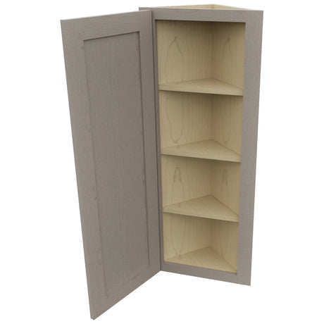 Fabuwood Galaxy Horizon WAE1242 Wall Angle End Cabinet, Open View