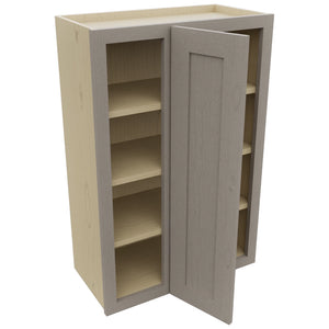 Fabuwood Galaxy Horizon WBC2436 Wall Corner Blind Cabinet, Open View