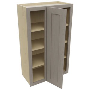 Fabuwood Galaxy Horizon WBC2439 Wall Corner Blind Cabinet, Open View