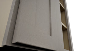Fabuwood Galaxy Horizon WBC2439 Wall Corner Blind Cabinet, Detail View