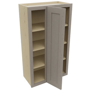 Fabuwood Galaxy Horizon WBC2442 Wall Corner Blind Cabinet, Open View