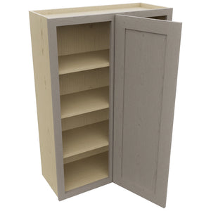 Fabuwood Galaxy Horizon WBC3042 Wall Corner Blind Cabinet, Open View