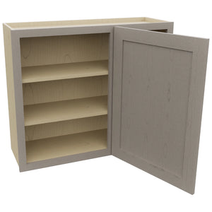 Fabuwood Galaxy Horizon WBC3630 Wall Corner Blind Cabinet, Open View