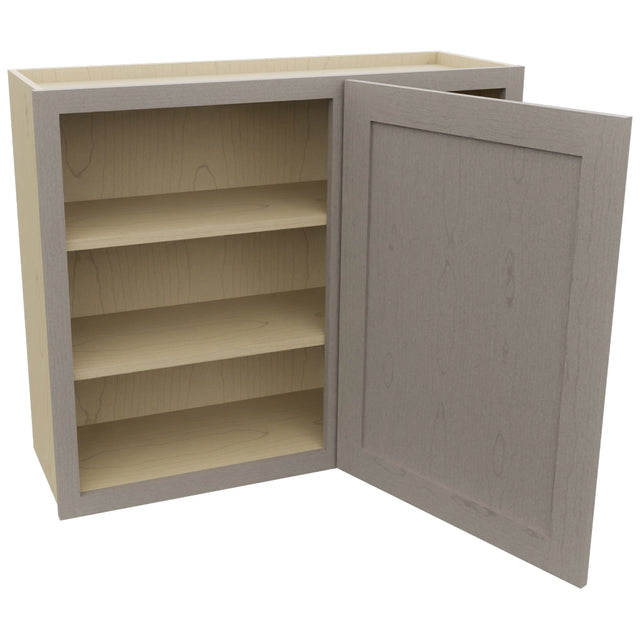 Fabuwood Galaxy Horizon WBC3630 Wall Corner Blind Cabinet, Open View