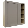Fabuwood Galaxy Horizon WBC3636 Wall Corner Blind Cabinet, Front View