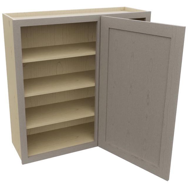Fabuwood Galaxy Horizon WBC3636 Wall Corner Blind Cabinet, Open View