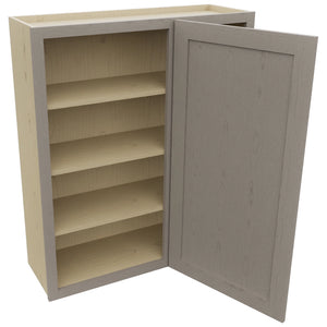 Fabuwood Galaxy Horizon WBC3642 Wall Corner Blind Cabinet, Open View