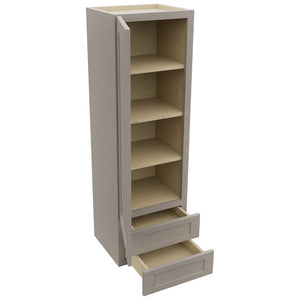 Fabuwood Galaxy Horizon WD1857 Wall Drawer Cabinet, Open View