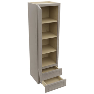 Fabuwood Galaxy Horizon WD1860 Wall Drawer Cabinet, Open View