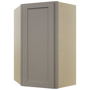 Fabuwood Galaxy Horizon WDC2439 Wall Corner Diagonal Cabinet, Front View