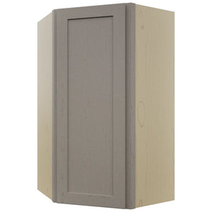 Fabuwood Galaxy Horizon WDC2442 Wall Corner Diagonal Cabinet, Front View
