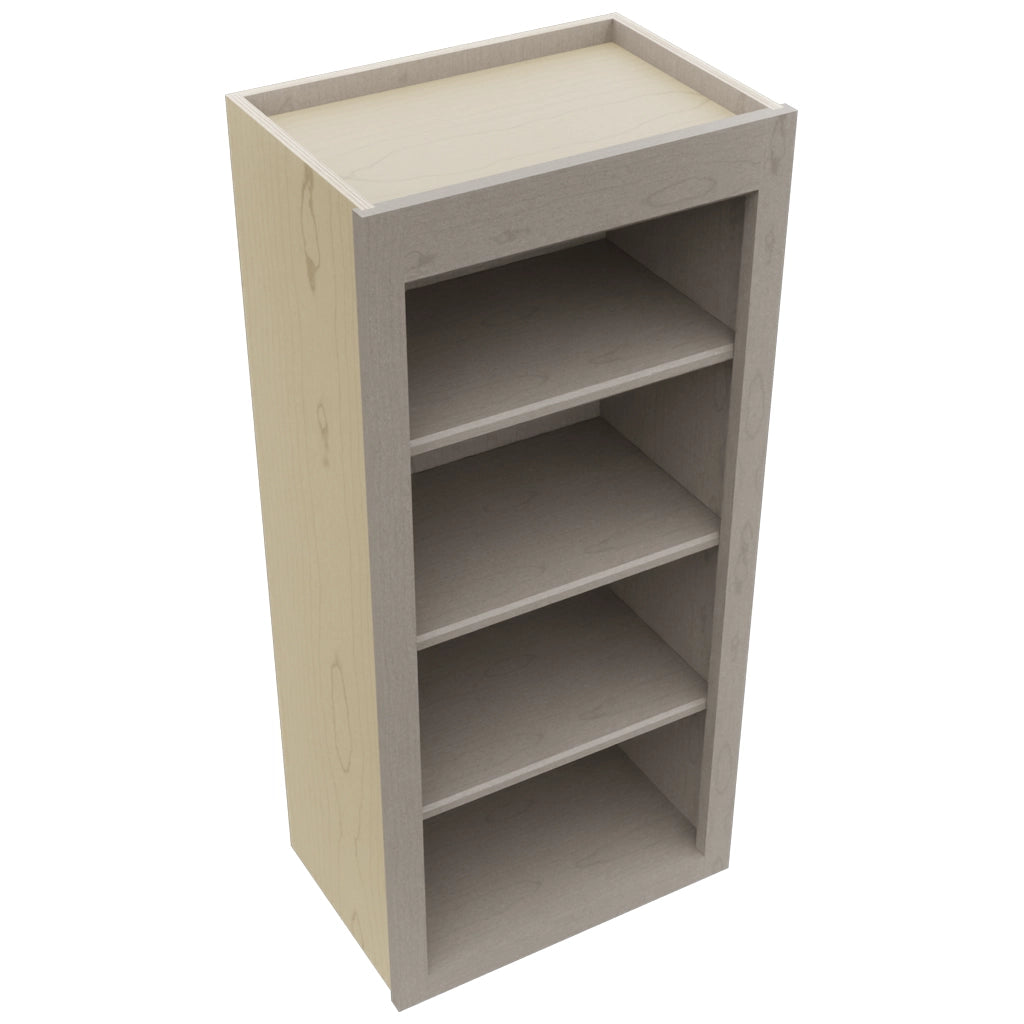 Fabuwood Galaxy Horizon WOS1839 Wall Open Shelf, Top View