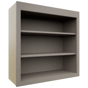 Fabuwood Galaxy Horizon WOS3030 Wall Open Shelf, Front View