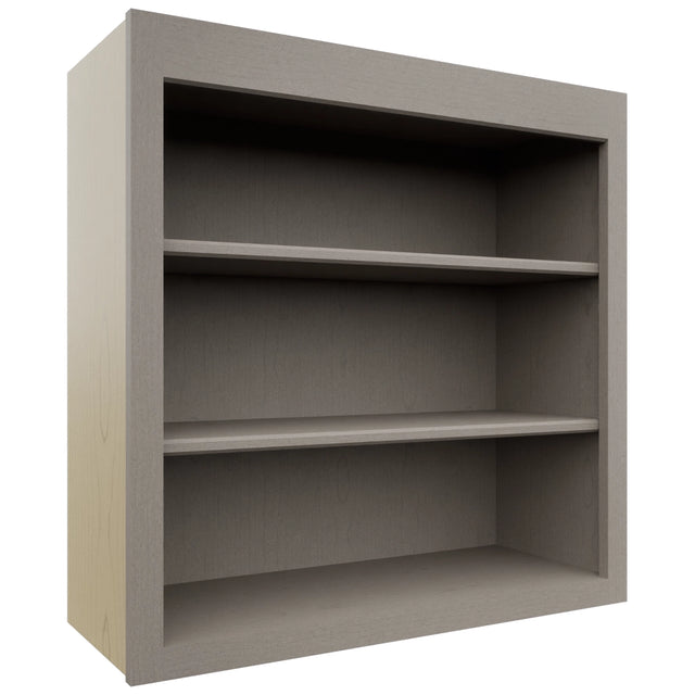 Fabuwood Galaxy Horizon WOS3030 Wall Open Shelf, Front View