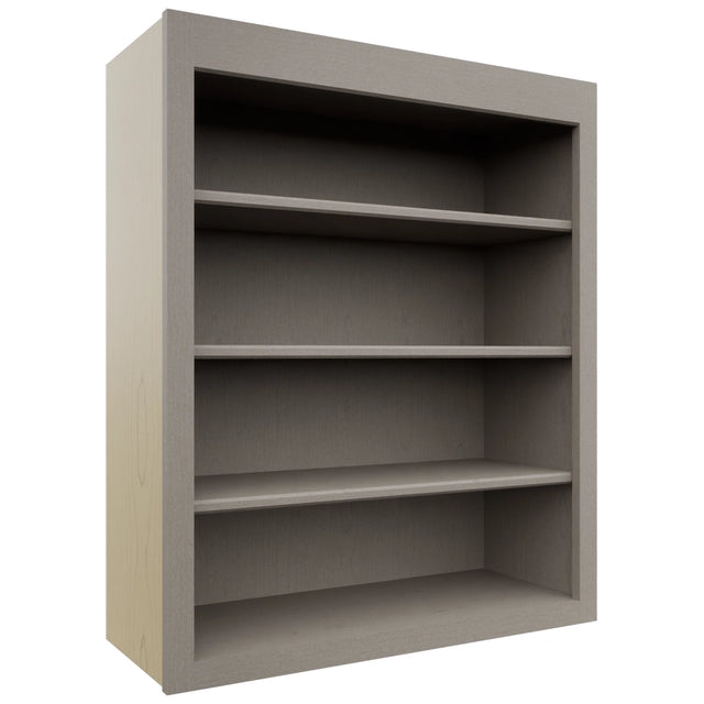 Fabuwood Galaxy Horizon WOS3036 Wall Open Shelf, Front View