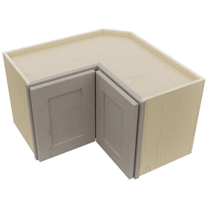 Fabuwood Galaxy Horizon WPC2415 Wall Corner Pie Cabinet, Top View