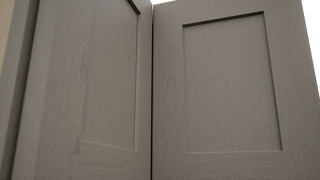 Fabuwood Galaxy Horizon WPC2415 Wall Corner Pie Cabinet, Detail View