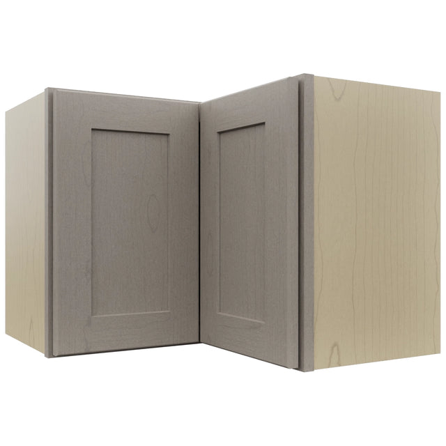 Fabuwood Galaxy Horizon WPC2418 Wall Corner Pie Cabinet, Front View