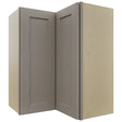Fabuwood Galaxy Horizon WPC2430 Wall Corner Pie Cabinet, Front View