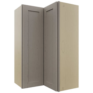 Fabuwood Galaxy Horizon WPC2439 Wall Corner Pie Cabinet, Front View