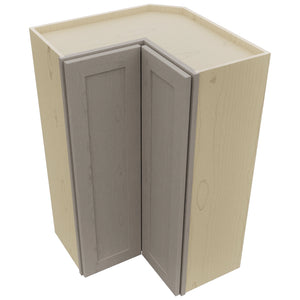 Fabuwood Galaxy Horizon WPC2439 Wall Corner Pie Cabinet, Top View