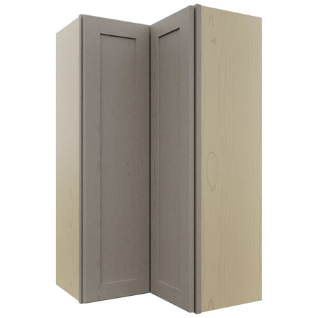 Fabuwood Galaxy Horizon WPC2442 Wall Corner Pie Cabinet, Front View