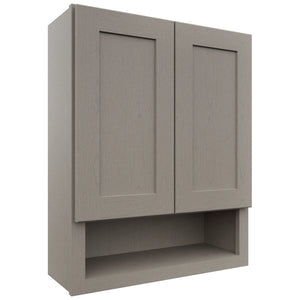 Fabuwood Galaxy Horizon WVS2430 Vanity Wall Storage, Front View