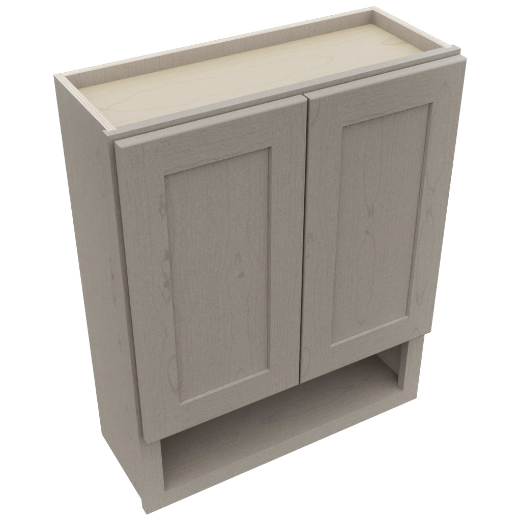 Fabuwood Galaxy Horizon WVS2430 Vanity Wall Storage, Top View