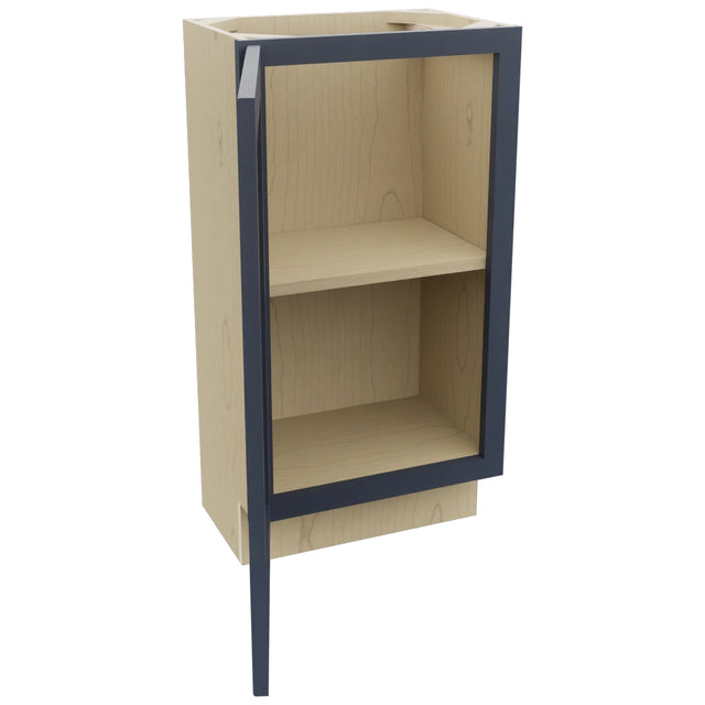 Fabuwood Galaxy Indigo B18FD-12D Base Full Door Cabinet, Open View