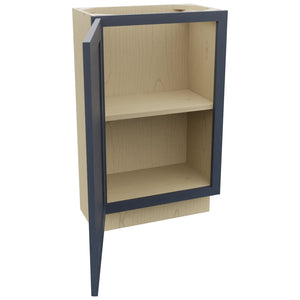 Fabuwood Galaxy Indigo B21FD-12D Base Full Door Cabinet, Open View