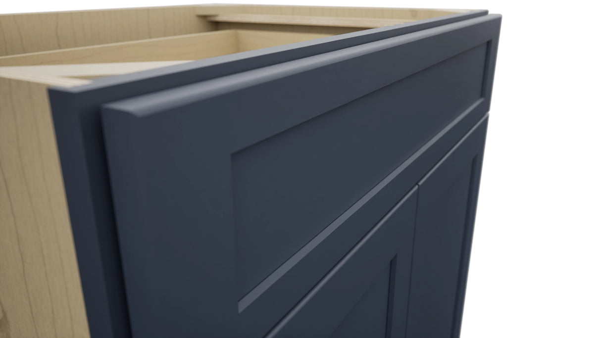 Fabuwood Galaxy Indigo B33SDF Base Standard Cabinet, Detail View