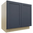 Fabuwood Galaxy Indigo B36FD Base Full Door Cabinet, Front View