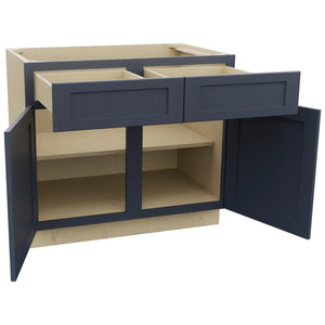 Fabuwood Galaxy Indigo B39 Base Standard Cabinet, Open View