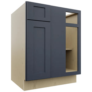 Fabuwood Galaxy Indigo BLB36/39 Base Corner Blind Cabinet, Front View