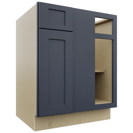 Fabuwood Galaxy Indigo BLB36/39 Base Corner Blind Cabinet, Front View