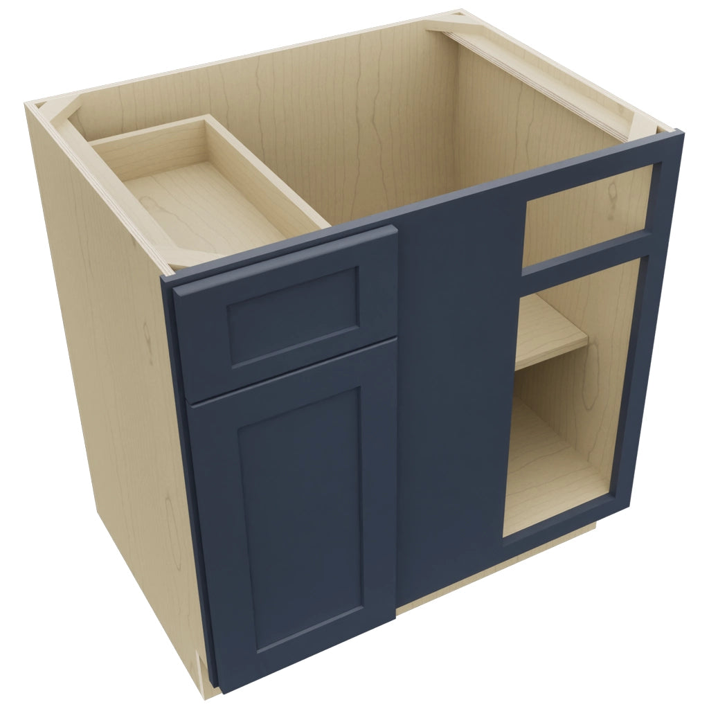 Fabuwood Galaxy Indigo BLB39/42 Base Corner Blind Cabinet, Top View