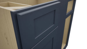 Fabuwood Galaxy Indigo BLB39/42 Base Corner Blind Cabinet, Detail View